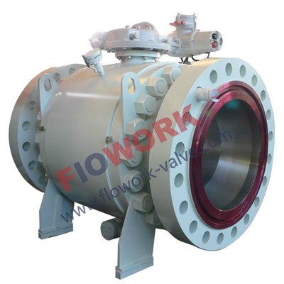 Cast steel ball valve