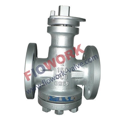 Cast steel plug valves