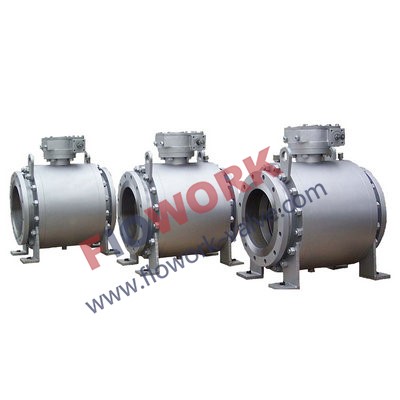 Forged steel ball valves