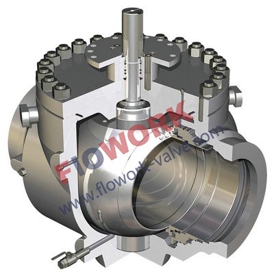 Full bore ball valves