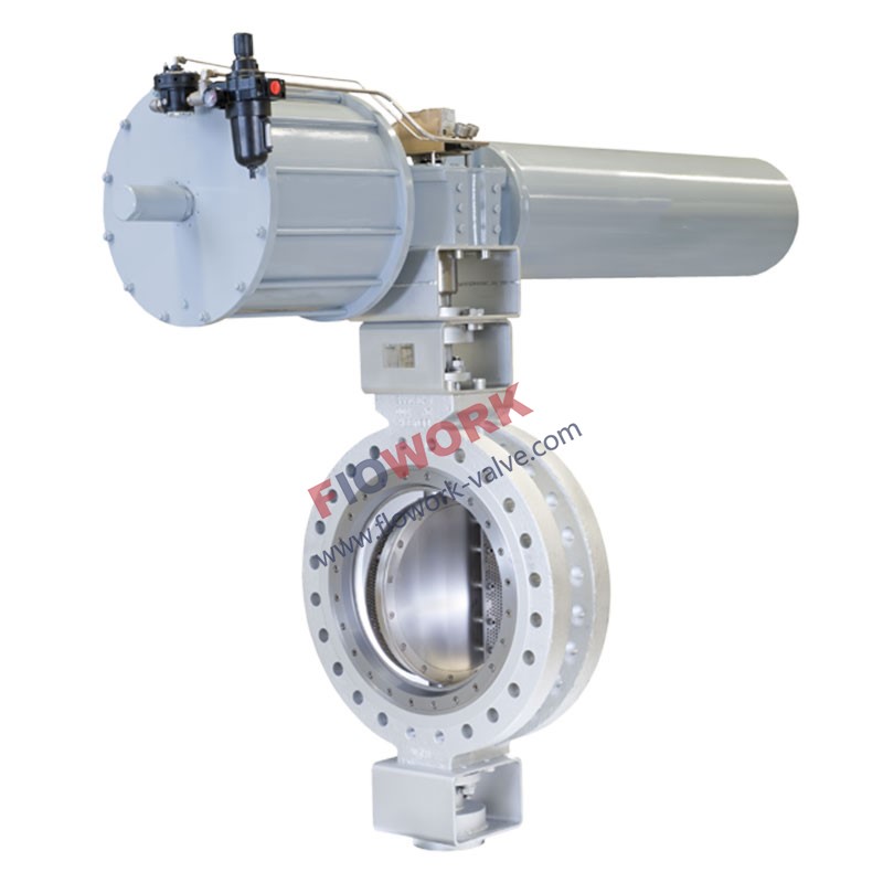 Low temperature butterfly valves